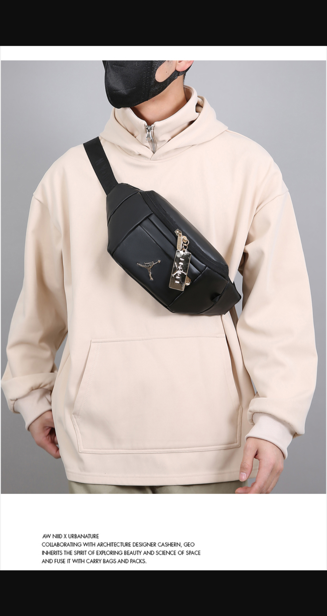 SACOCH BANAN SEMI CUIR