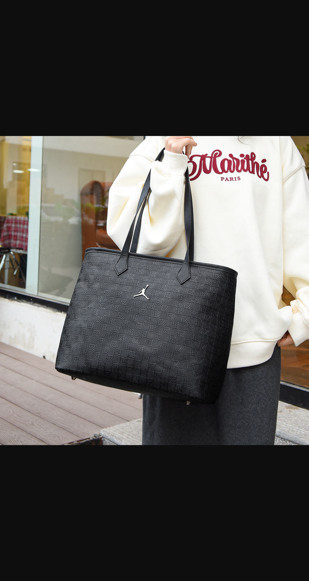 SAC FAMME JRDN CUIR