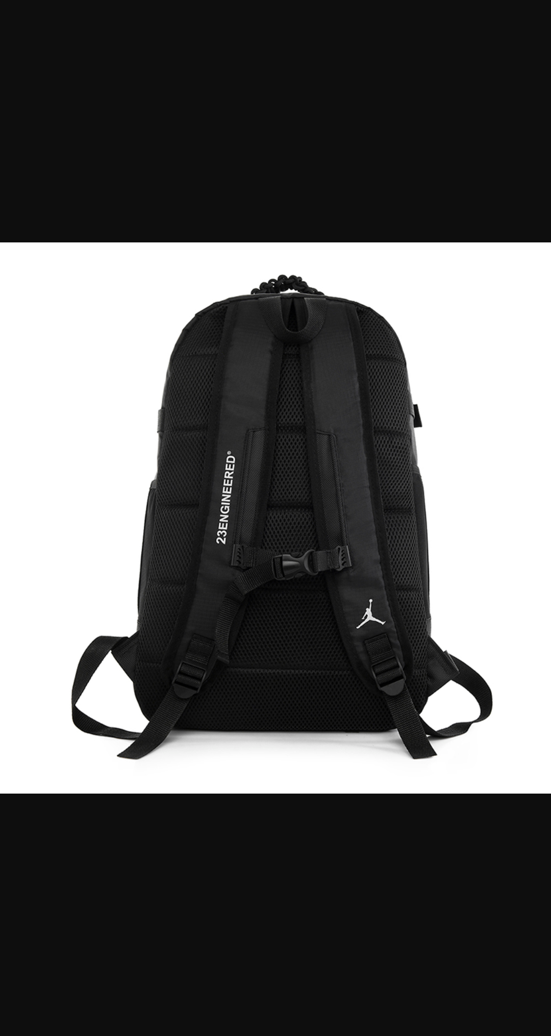 SAC A DOS JORDAN NOIR CARGO