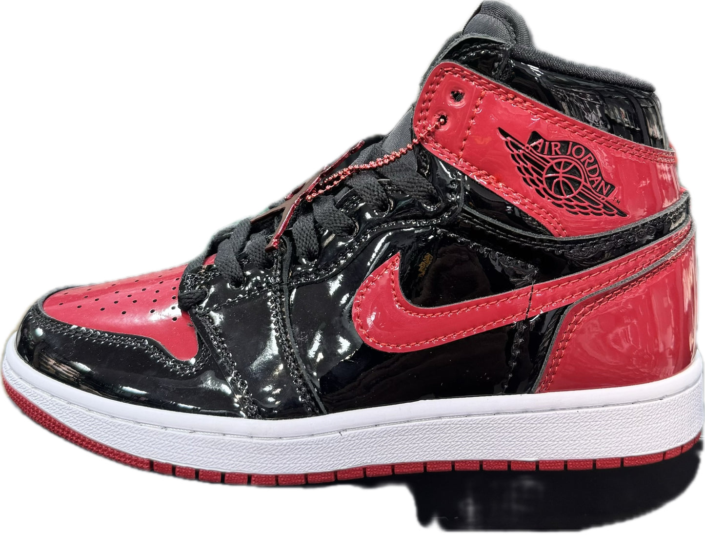 Jordan 1 noir rouge glaci