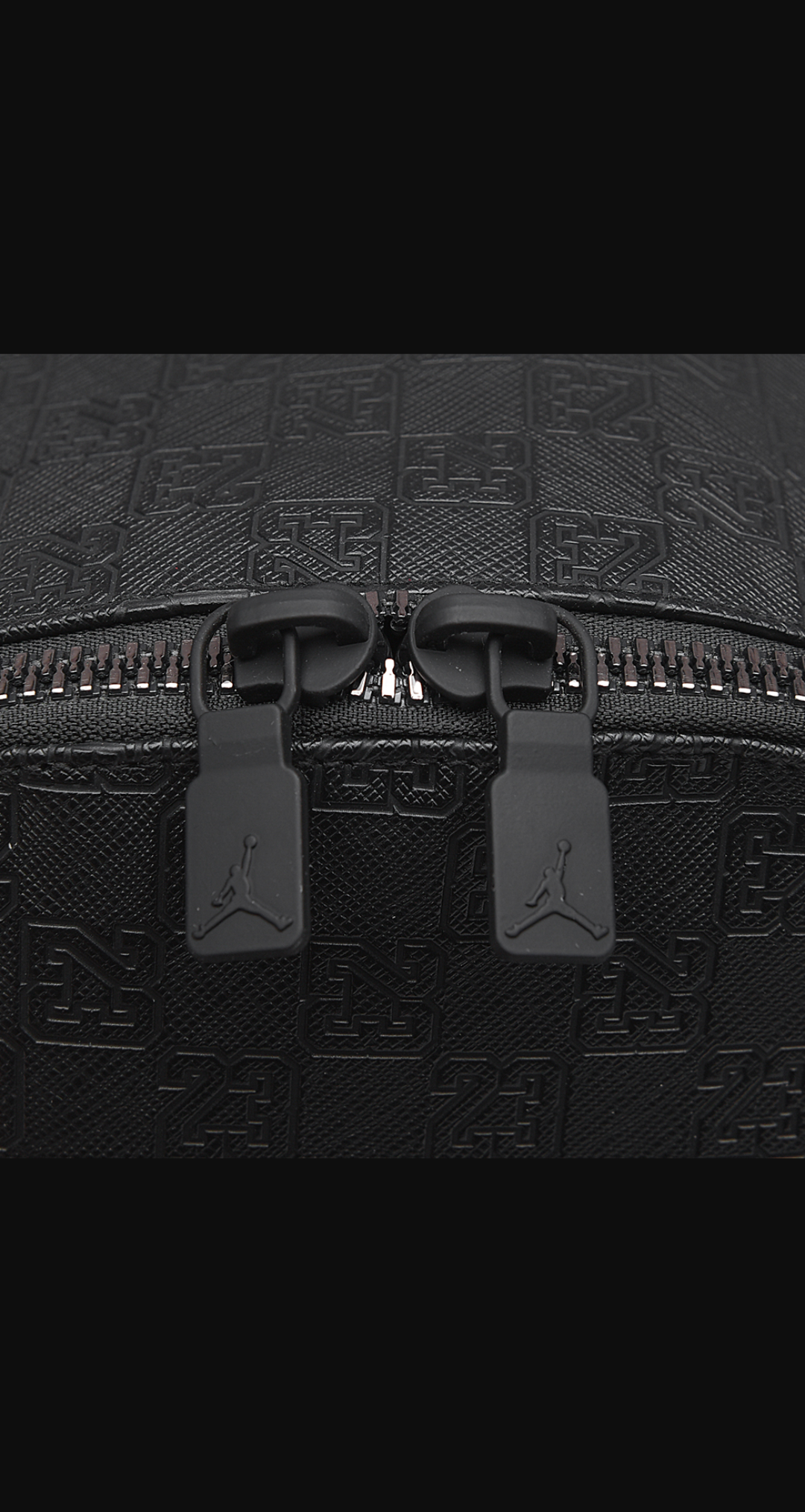 SAC A DOS JORDAN CUIR NOIR