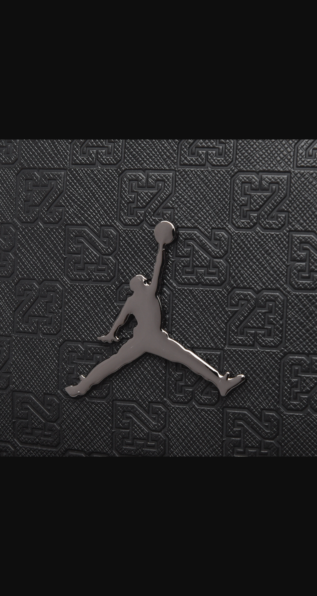 SAC A DOS JORDAN CUIR NOIR