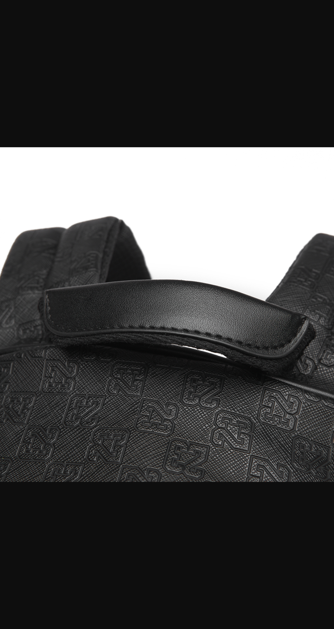 SAC A DOS JORDAN CUIR NOIR